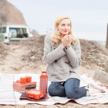 Aladdin Heritage Bouteille isotherme Motif écossais 680 ml