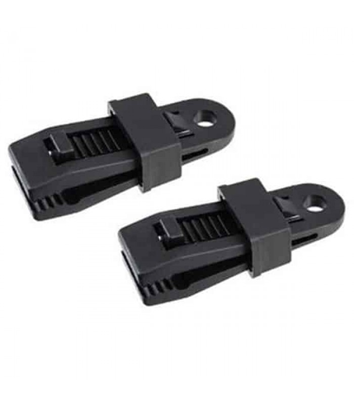 Alligator Tarp Clamps - Black - Pack of 2