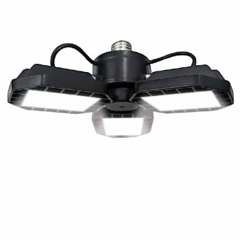 Ason Decor Luminaire de garage à DEL haute intensité - 3 ailerons - 60W - 5000K