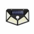 Ason Decor Applique murale solaire DEL avec détecteur de luminosité et de mouvement - Noir