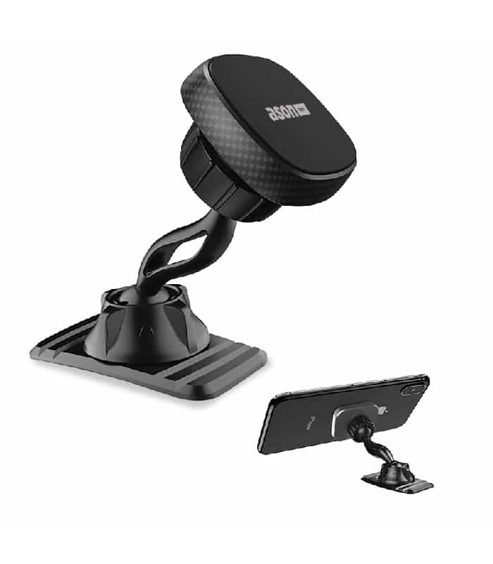 Ason Tech  Phone Holder with Removable Ahdesive Base for Car