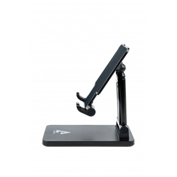 Autocel SPSH - Foldable phone stand with dual pole Black