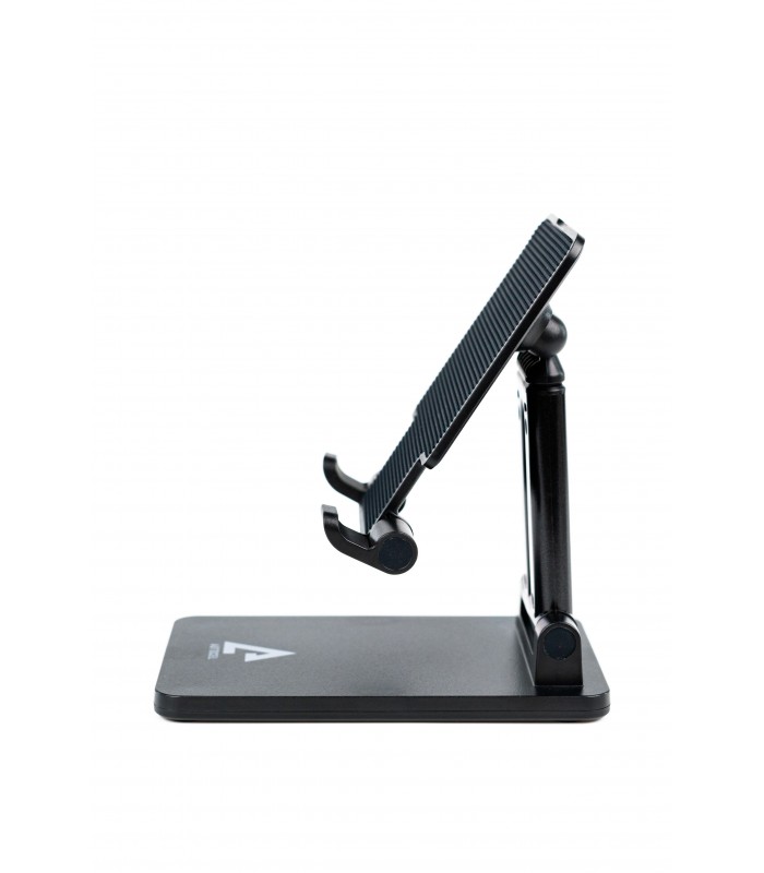 Autocel SPSH - Foldable phone stand with dual pole Black