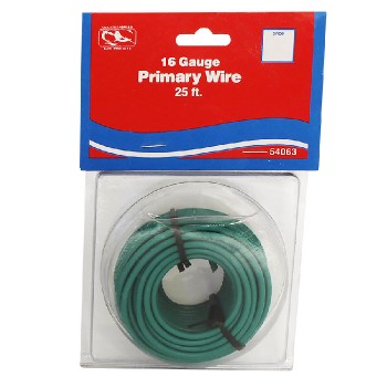 Fil automobile - 16 AWG - Vert - 7.62m