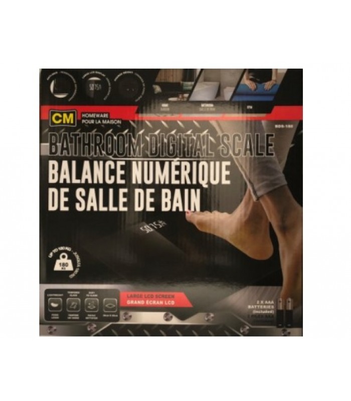 Balance Numérique de Salle de Bain 180kg