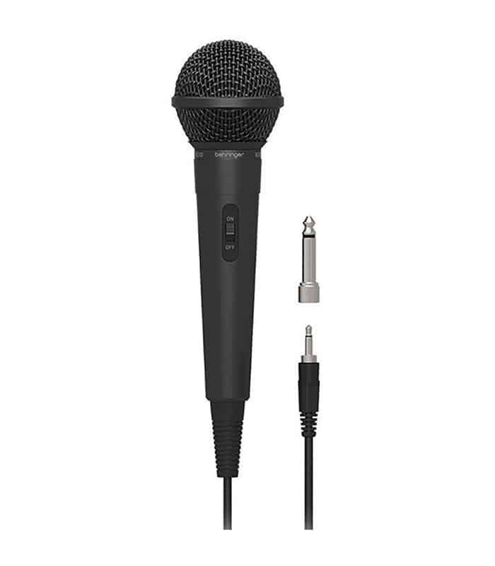 Behringer Microphone dynamique avec interrupteur et câble - 3 m