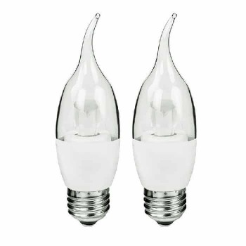 CA11 Dimmable LED Bulb - 120V - 5W - E26 - 2700K - Pack of 2