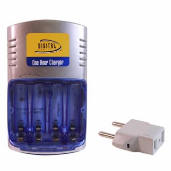 Chargeur pour batteries AA et AAA - 4 positions