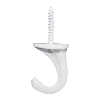 Cobra Anchors Multi-Purpose Multi-Material Hook - 25 lbs - White
