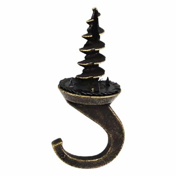 Cobra Anchors Self-Drilling Ceiling Hook - 8 lbs - Antique