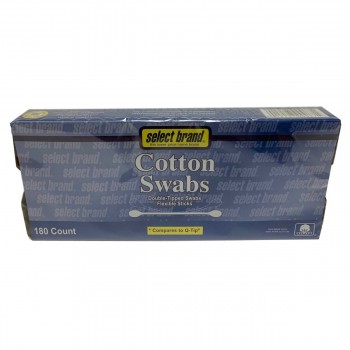 Tampons de coton sur tiges 180
