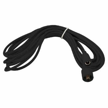 Câble d'extension CC 2.1 mm mâle à femelle pour bande DEL - 3.5 m - Noir