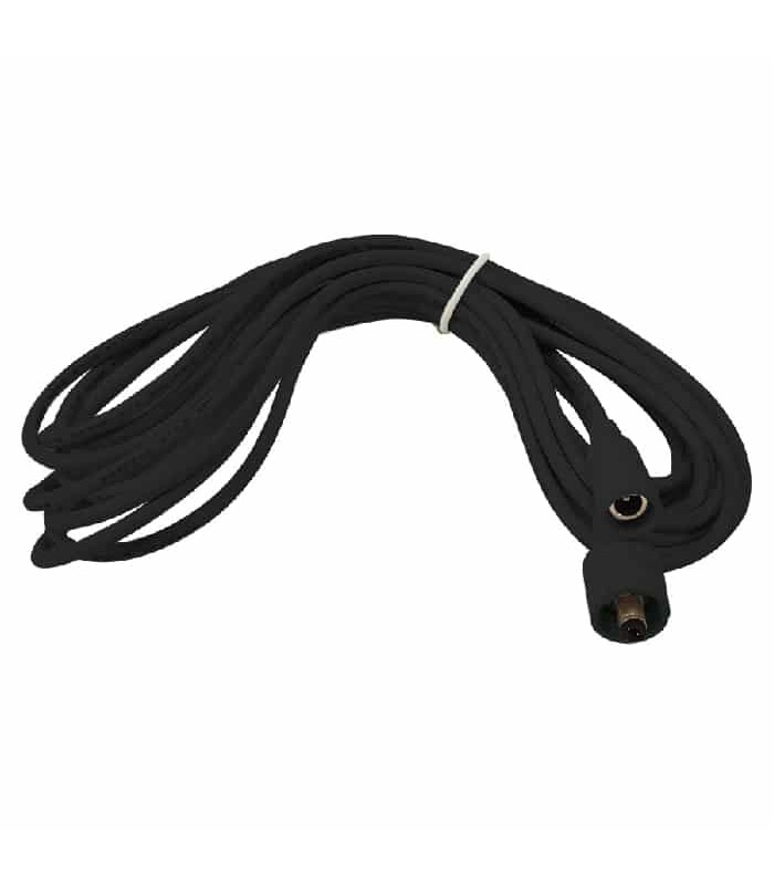 Câble d'extension CC 2.1 mm mâle à femelle pour bande DEL - 3.5 m - Noir