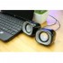 HP Multimedia Speakers with Stereo Sound for Multiple Devices, 3.5mm jack for audio DHS-2111