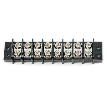 Bornier terminal double - 20 A - 300 V - 8 positions