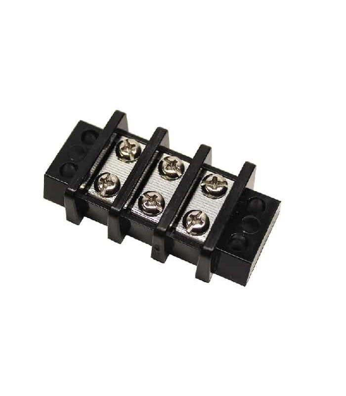 Double Terminal Block - 20A - 300V - 3 Positions