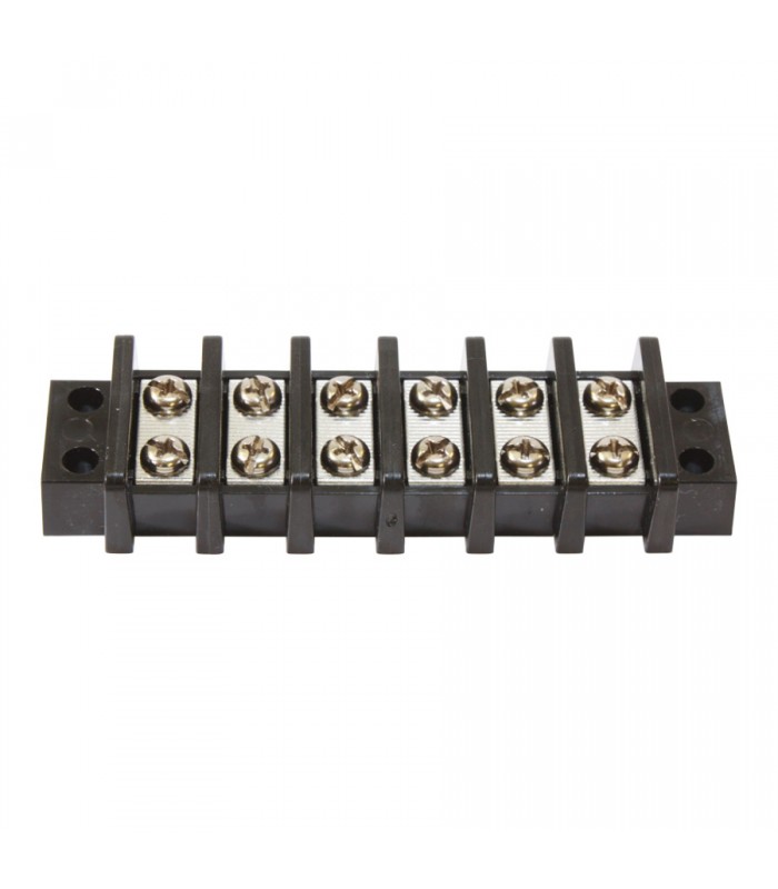 Double Terminal Block - 30 A - 600 V - 6 Positions