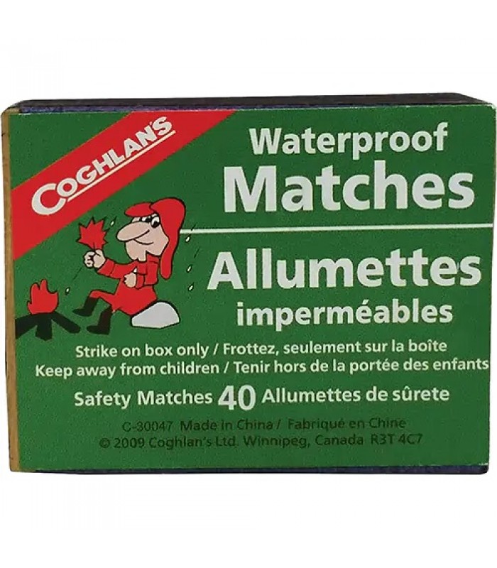 DYNAMIC SAFETY Waterproof Matches - 40 pack