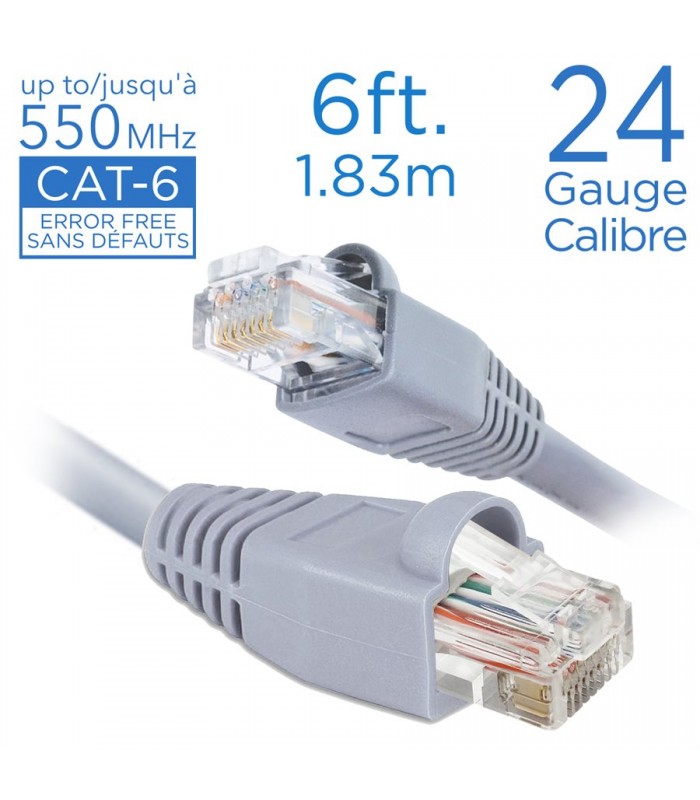 eLink 6 ft. Straight Patch Cable Cat-6