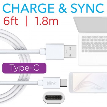 eLink 6 pi Câble USB à Type-C