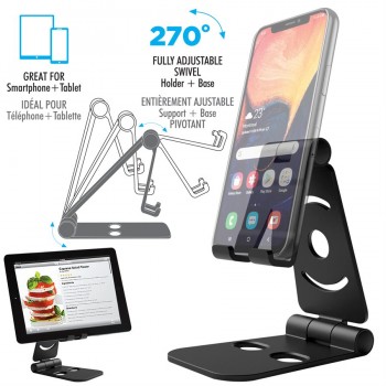 eLink Foldable swivel universal phone stand