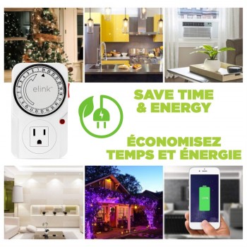 eLink Mechanical Plug-in timer