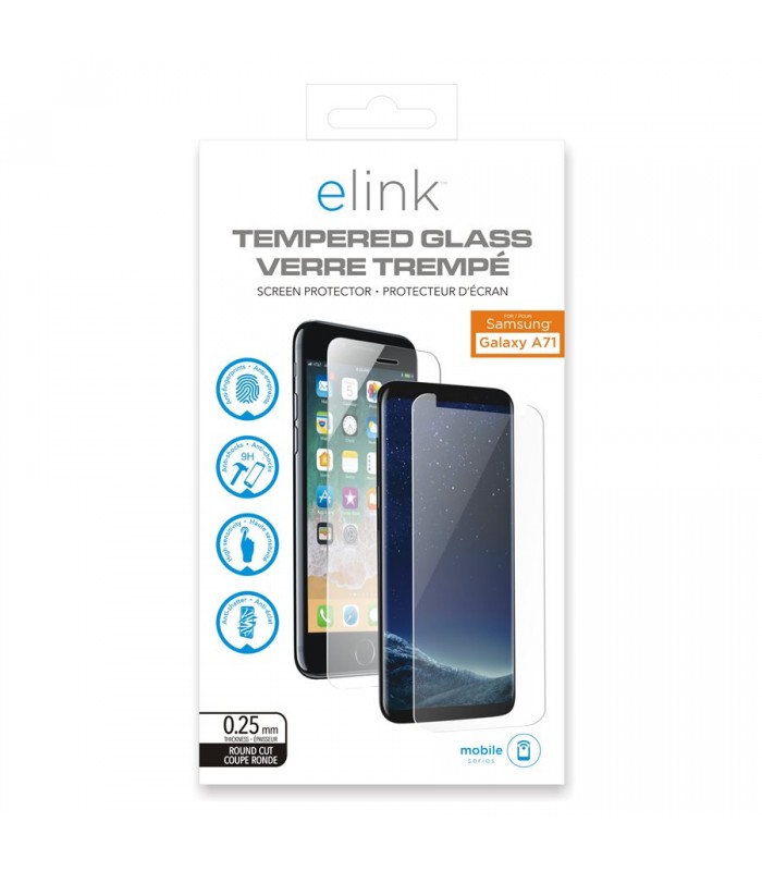 eLink Tempered glass - Samsung Galaxy A71