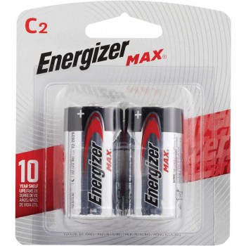 Energizer Max C Alkaline Batteries - Pack of 2