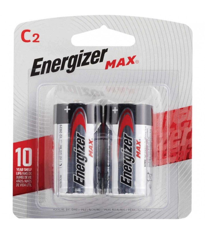 Energizer Max Piles Format C - Paquet de 2