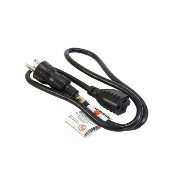 Rallonge électrique - Intérieur - 16 AWG - 125V 13A - Noir - 1m