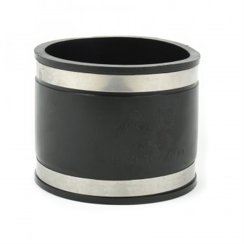 Raccord flexible 4 po x 4 po argile à fonte ou plastique