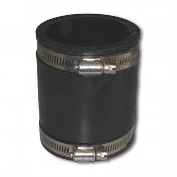 Raccord flexible 4 po x 4 po argile à argile 