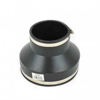 Raccord flexible 4 po x 6 po argile à fonte ou plastique