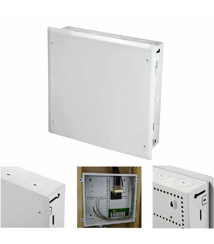 Flush-Mounted Structured Multimedia Enclosure - 14 in