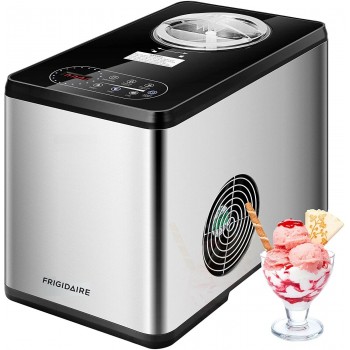 Frigidaire Machine à Yogourt Glacé, Crème Glacée et Sorbet 1,5L en Acier inoxydable - Boîte Ouverte