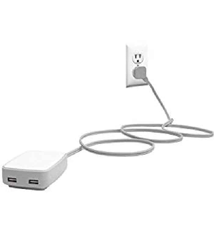 GE Tabletop charger - 2 USB - 2.1A