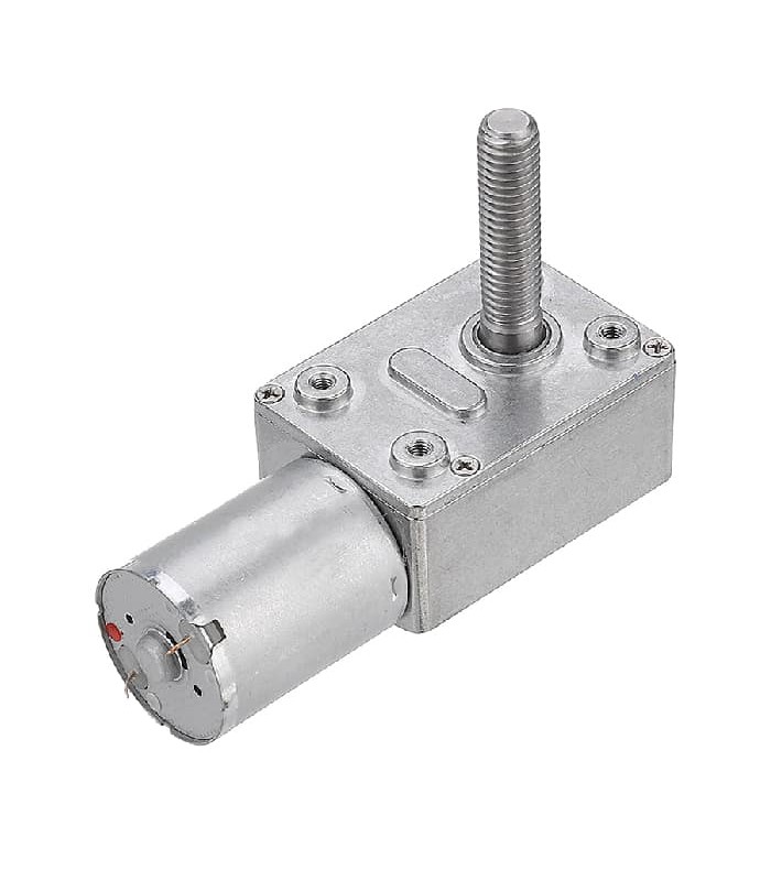 Gear Motor with 6 mm Linear Shaft - 12 V DC - 40 RPM
