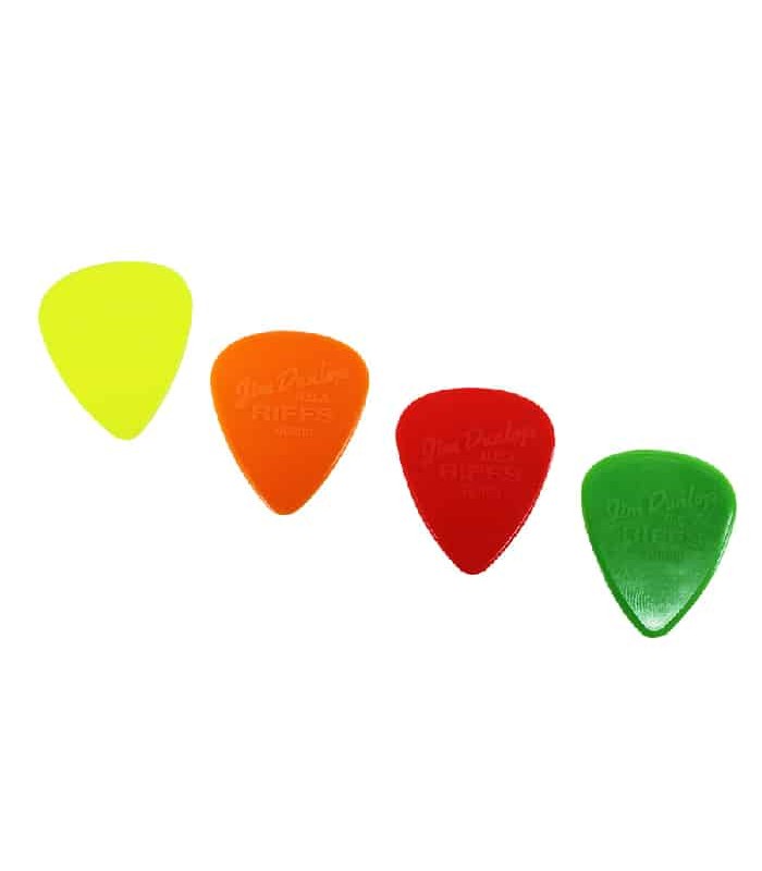 Guitar Picks - Different Sizes and Colors - 1 Unit
