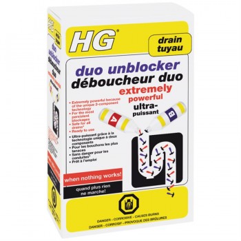 HAZ HG Heavy Duty 2-Component Drain Unclogger Kit 1L