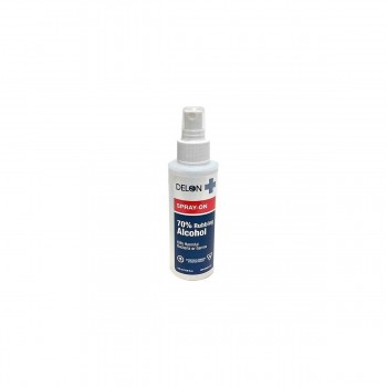 DELON 70% ALCOHOL 100ml SPRAY BOTTLE