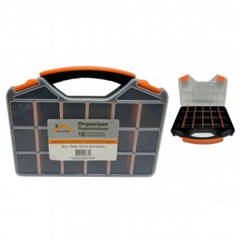 18-Compartment Portable Organizer