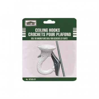 Home-Aide Ceiling Hook White