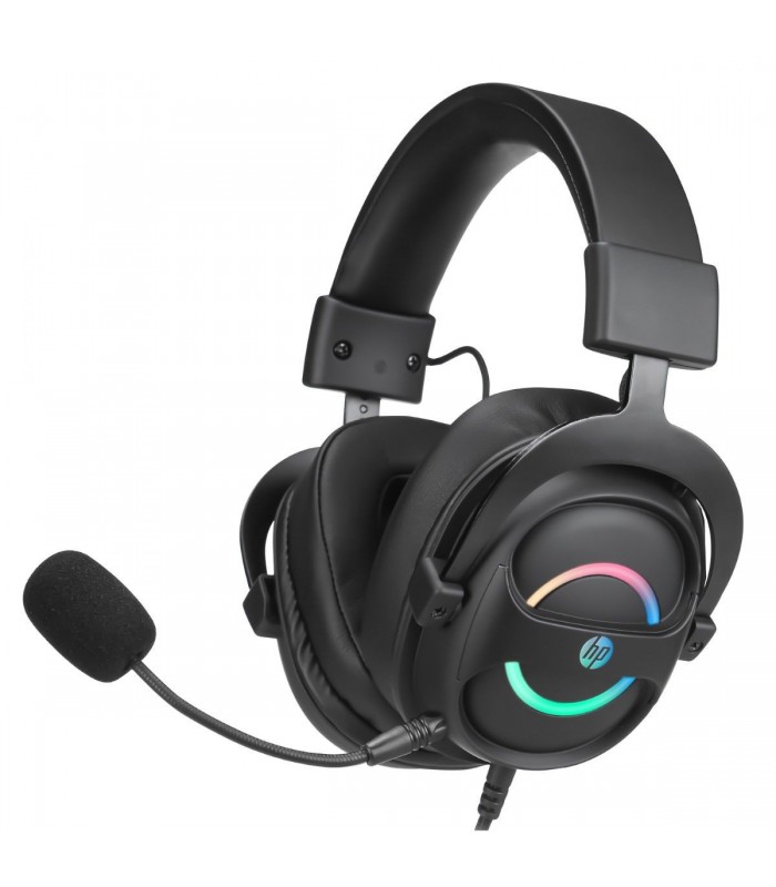 HP Casque de jeu Stéréo pour Cellulaire, PC, PS4, Xbox One, câble 2 m (DHE-8006)