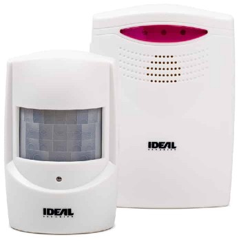 Ideal Security Détecteur de mouvement avec alarme - Blanc