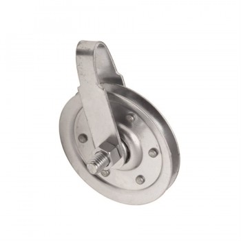 Ideal SK7113 3-Inch Garage Door Pulley, Galvanized 