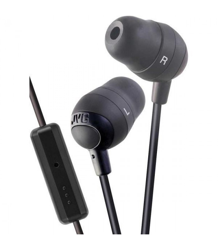 JVC Marshmallow Écouteurs intra-auriculaires - Noir