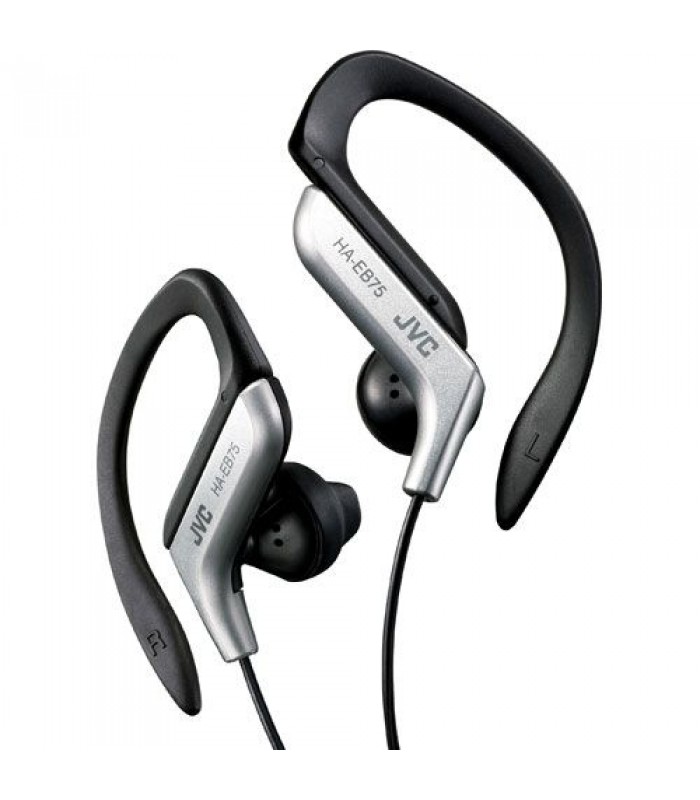 JVC Sports Clip Headphone, Silver