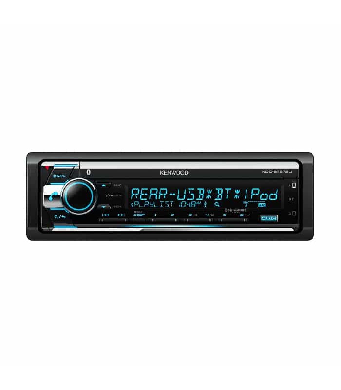 Kenwood CD Receiver with USB Interface for Car - Bluetooth