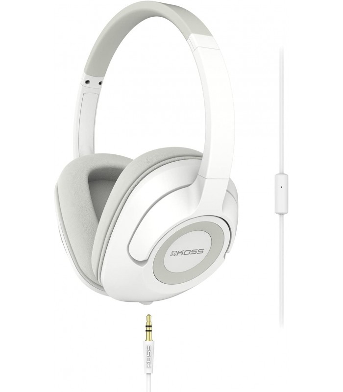 Koss UR42iw Over-Ear Headphones - White