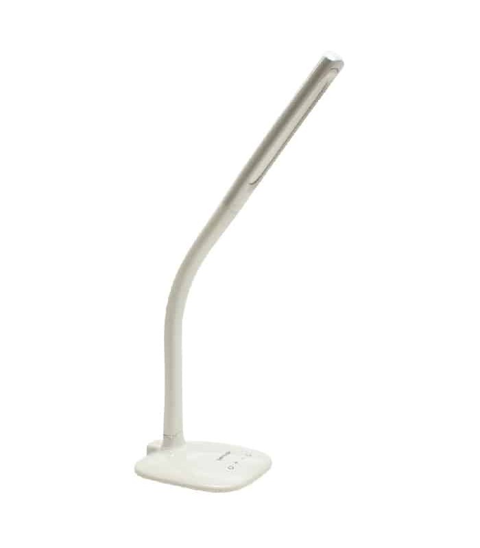 Lampe de bureau DEL avec port USB - TCC - Blanc